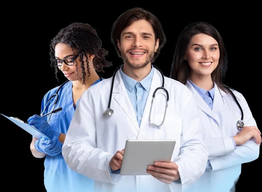 Doctors preparing international medical learners