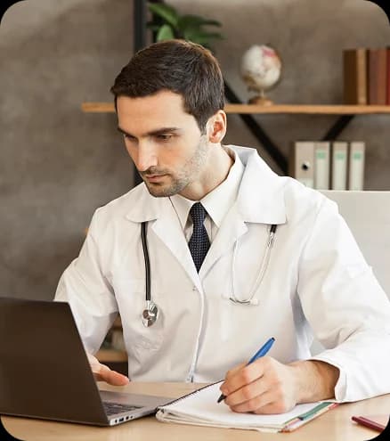 Doctors collaborating